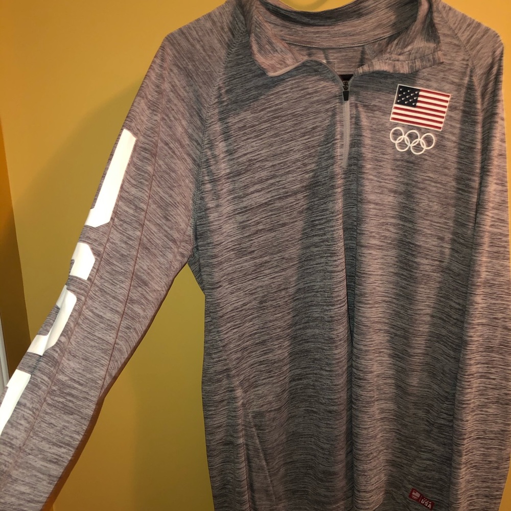 Team USA Quarter Zip Athletic Jacket